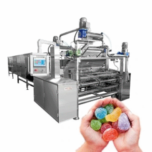 SANSO Various Shape Gummy Manufacturing Equipment Jelly Candy Making Machine