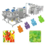 SANSO Automatic Gummy Bear Machine Jelly Candy Soft Candy Depositing Machine